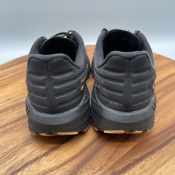 Brooks Launch GTS 9 Shoes Womens Size 8 B Black Leopard Running Comfort Sneakers - Picture 4 of 8